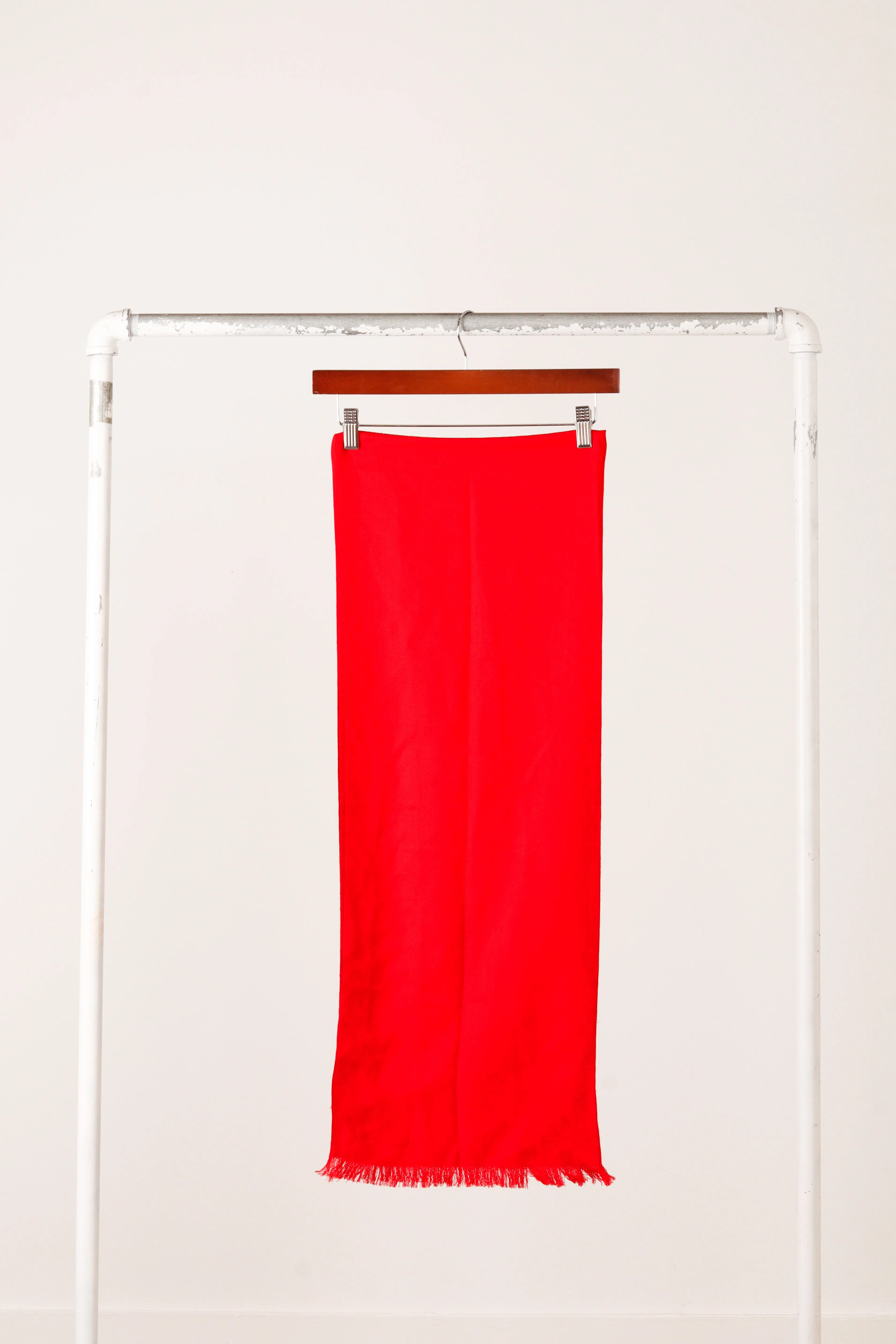 Supreme FW17 'Fuck' Wool Scarf Red (2017)