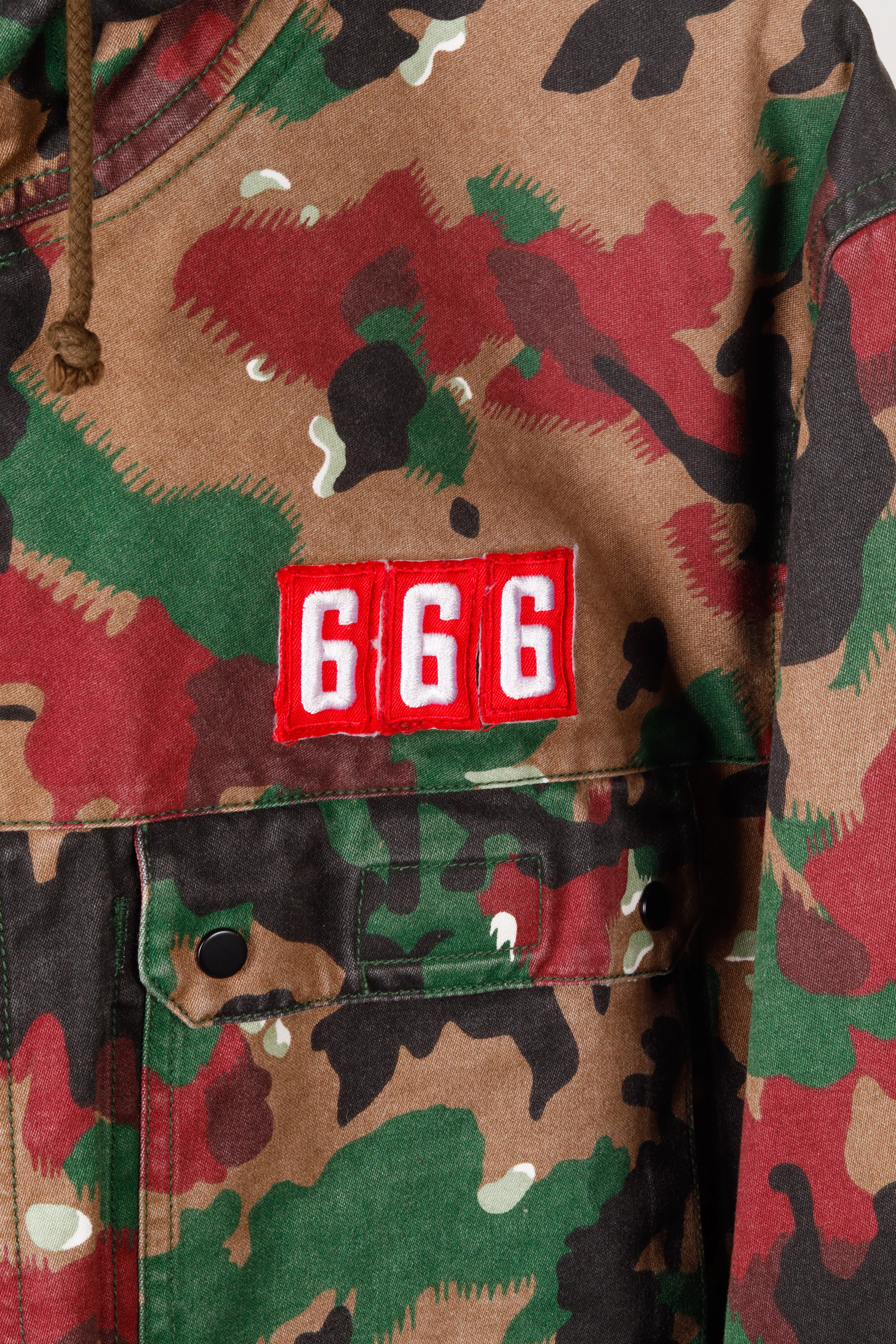 Supreme SS17 '666' Field Parka Swiss Camo (2017)