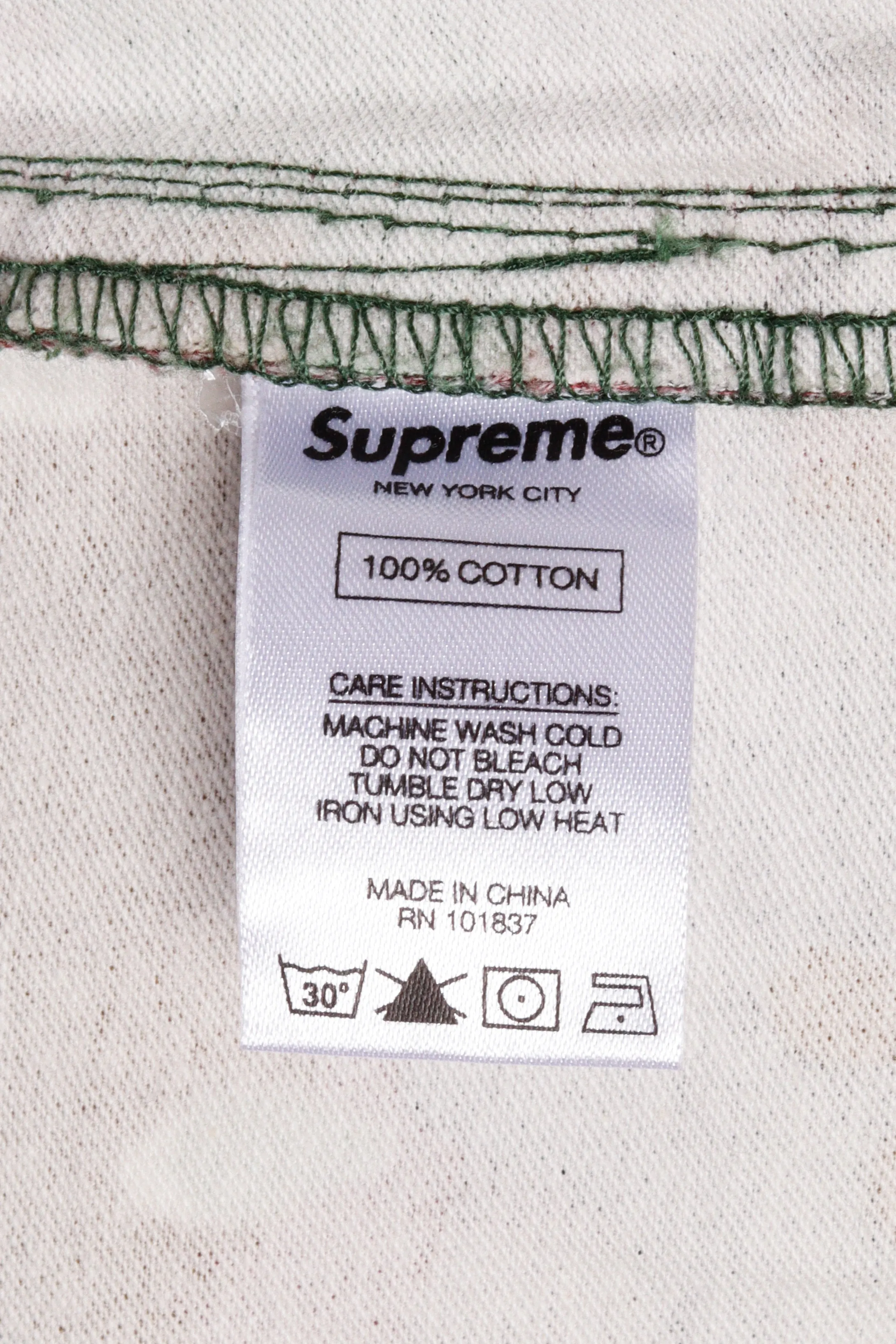 Supreme SS17 '666' Field Parka Swiss Camo (2017)