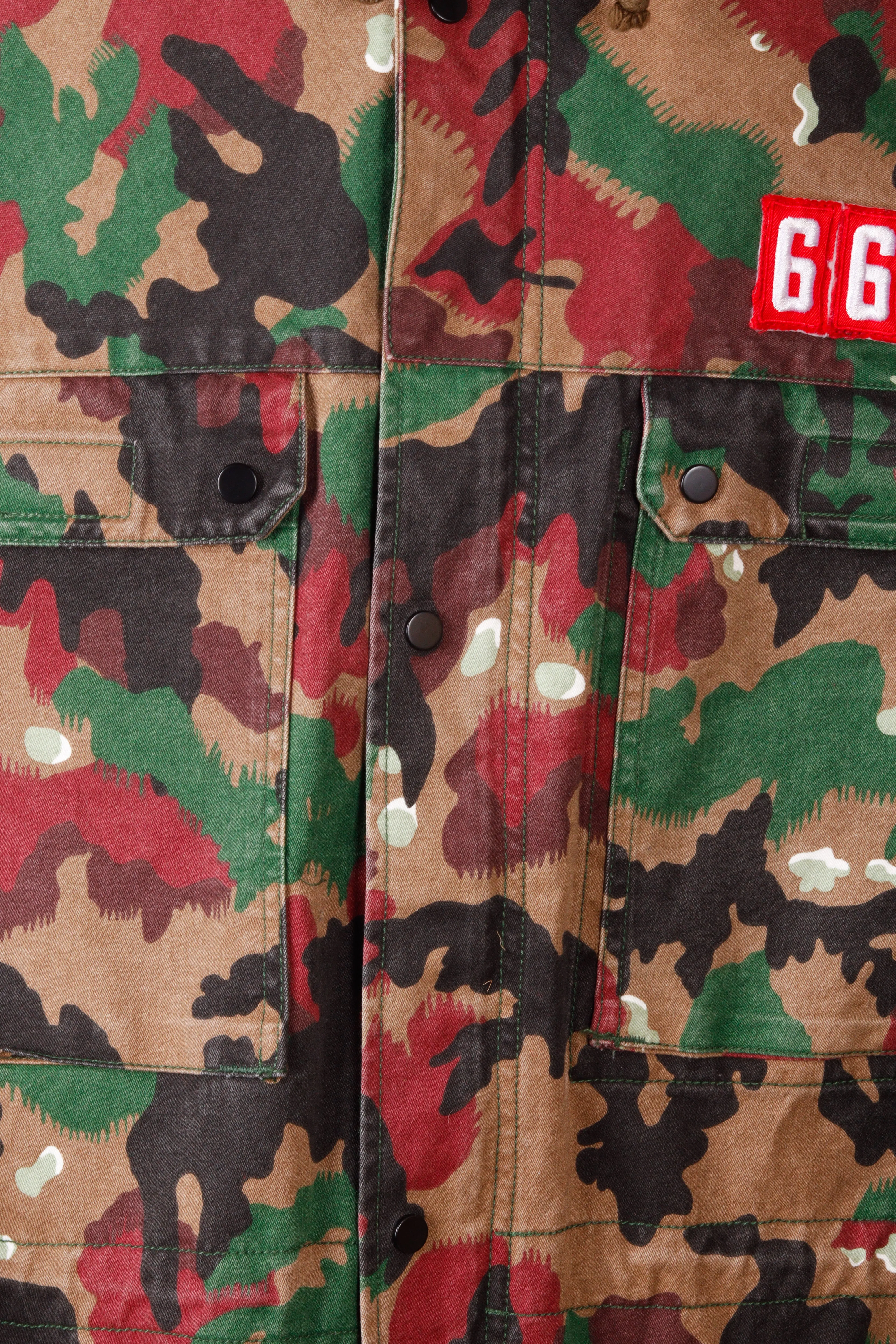 Supreme SS17 '666' Field Parka Swiss Camo (2017)