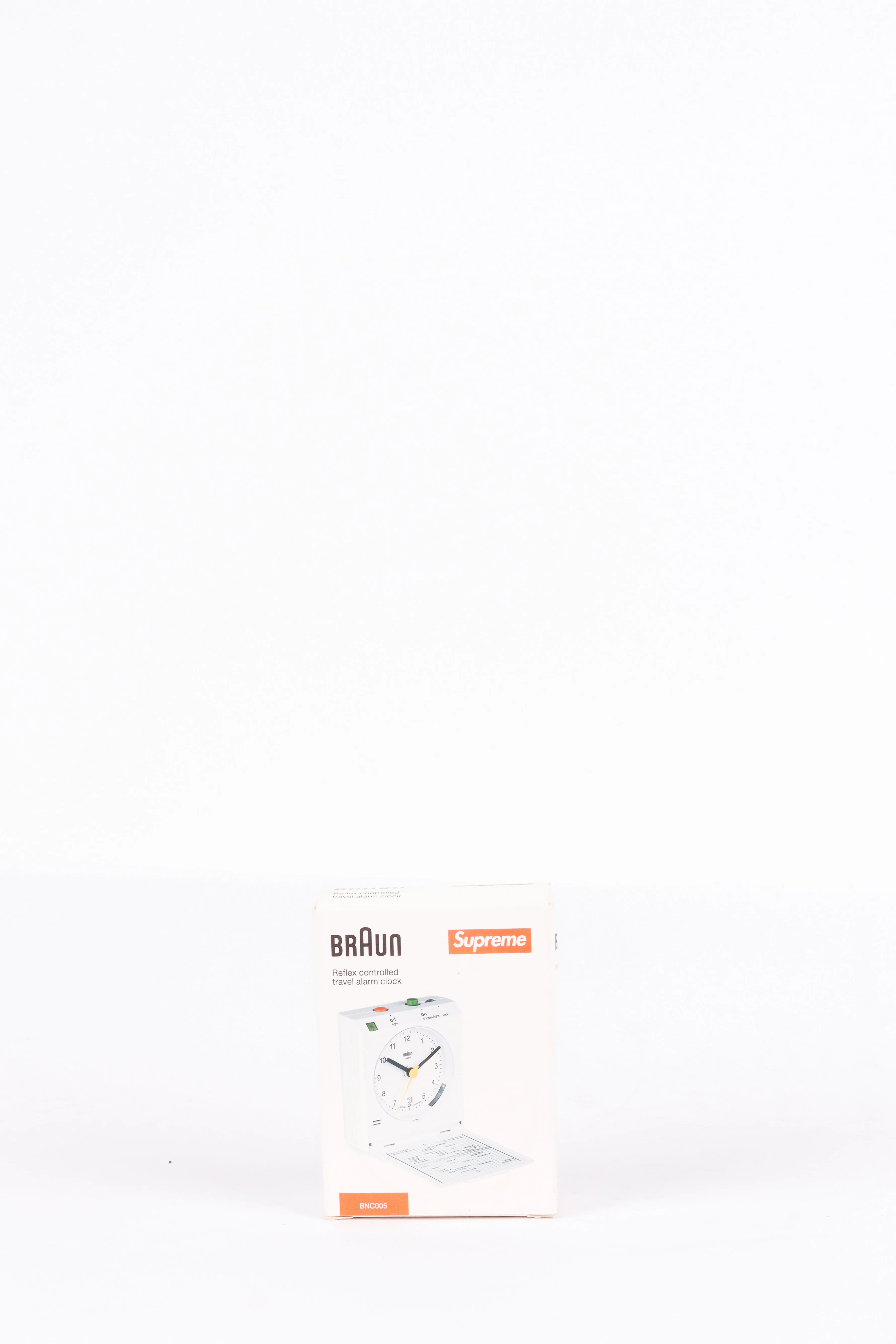 Supreme x Braun SS15 'Travel Sized' Alarm Clock (2015)