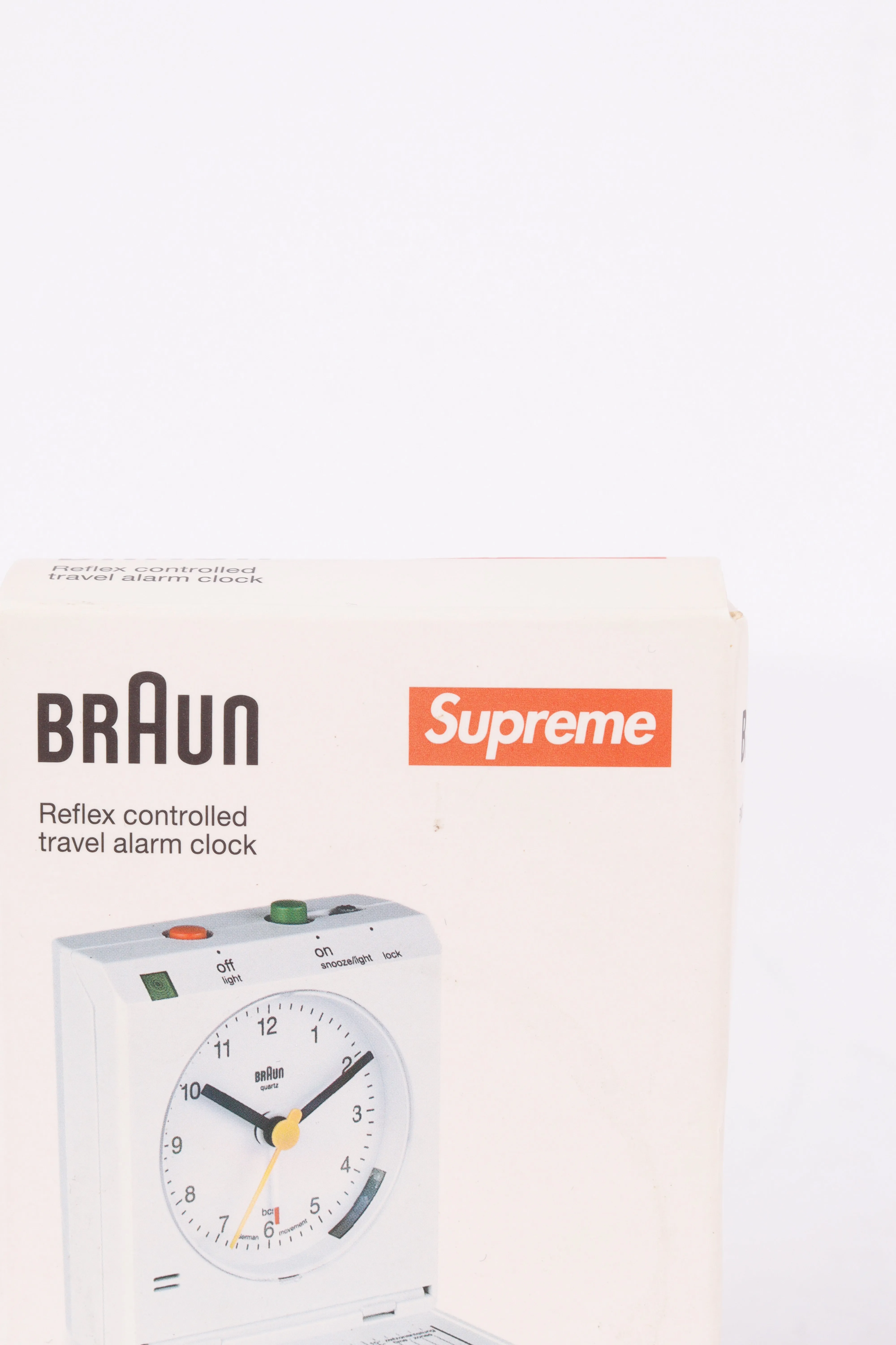 Supreme x Braun SS15 'Travel Sized' Alarm Clock (2015)