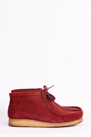 Supreme x Clarks FW12 Wallabee 'Suede Croc Burgundy' (2012)