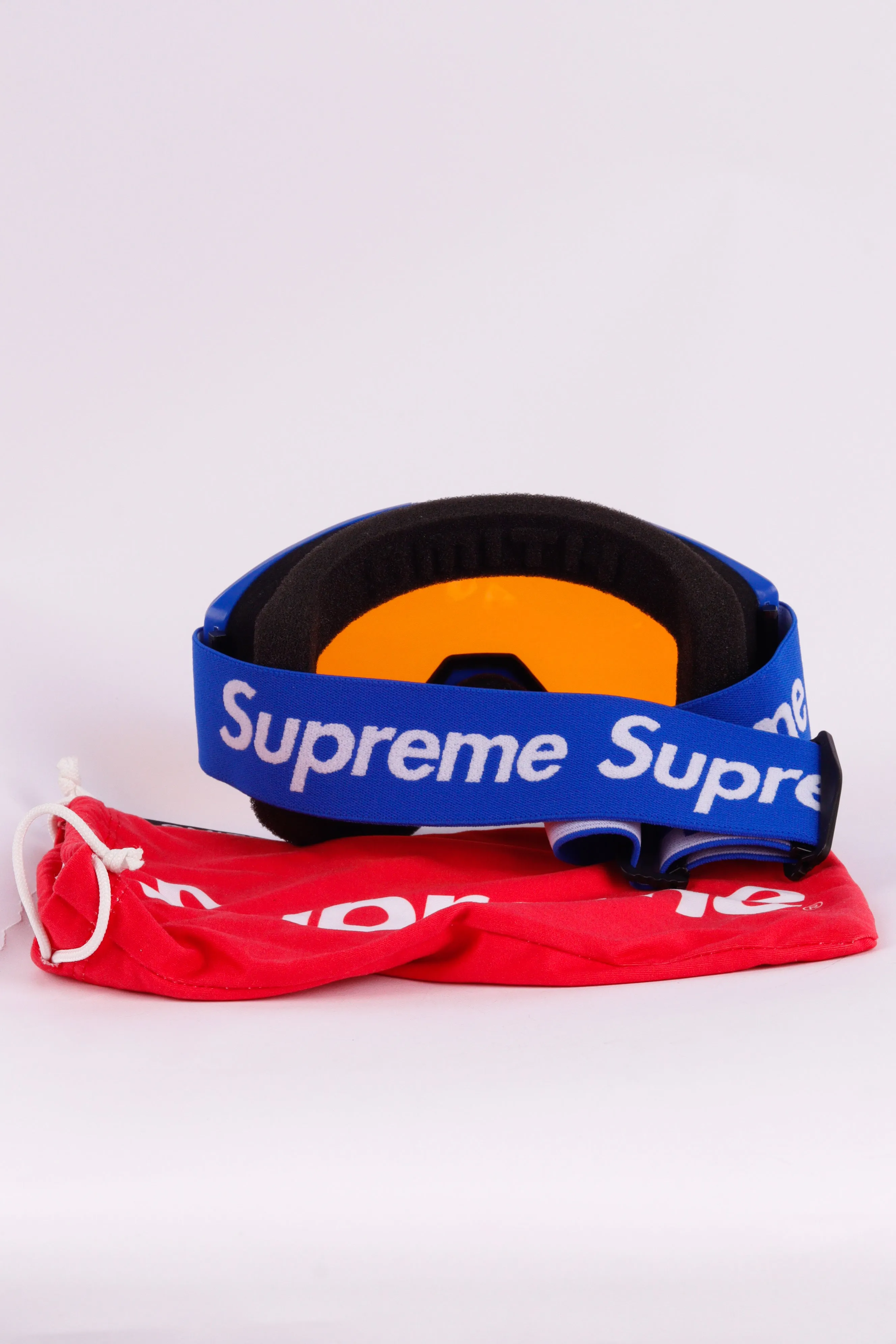 Supreme x Smith Optics FW15 'Cariboo OTG' Ski Goggles Blue (2015)