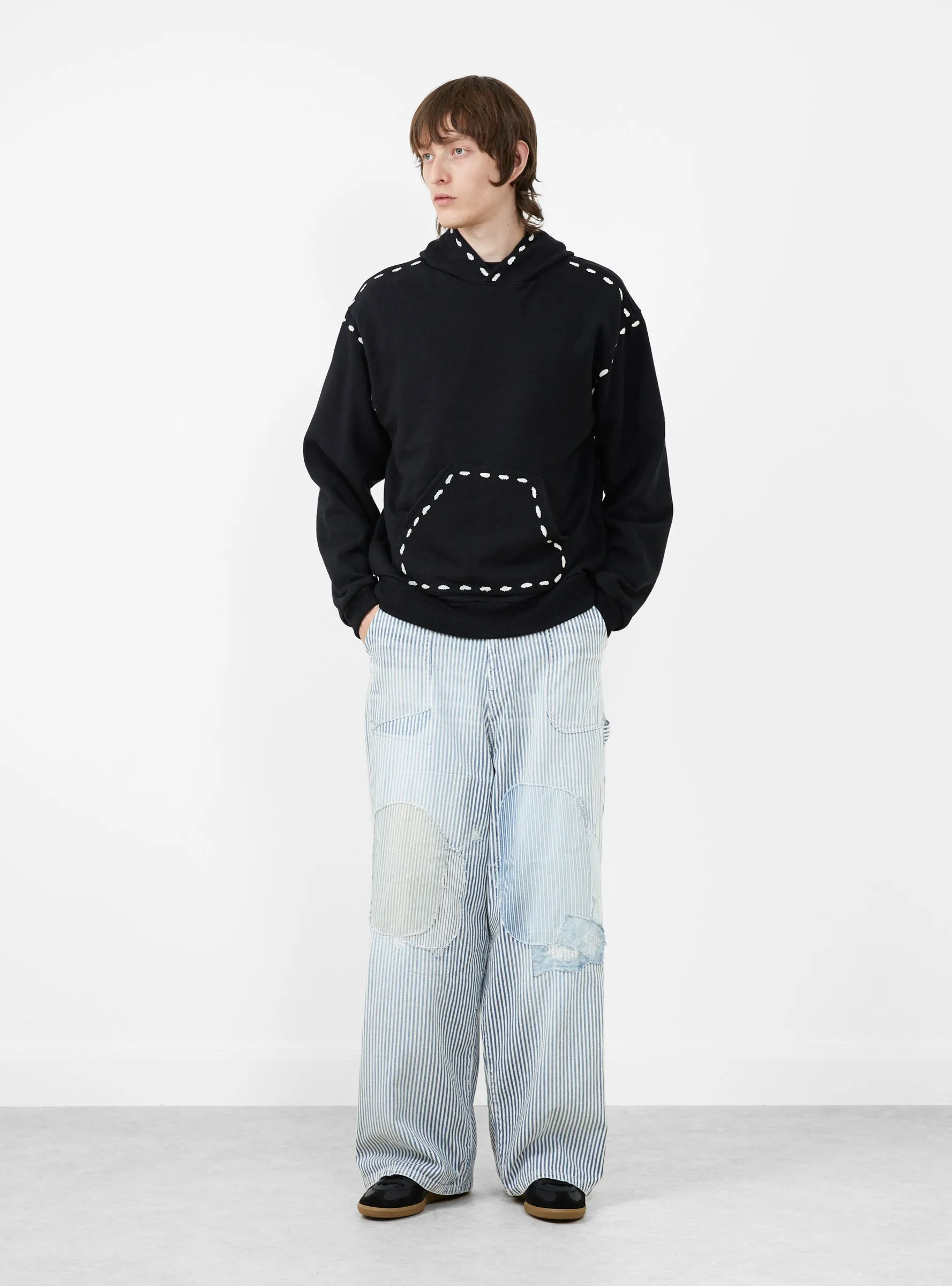 SWT Knit Marionette Hoodie Black
