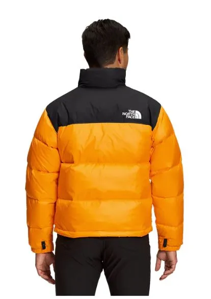 THE NORTH FACE 1996 RETRO NUPTSE JACKET NARANJA/NEGRO | CHAQUETA DE PLUMAS ICNICA