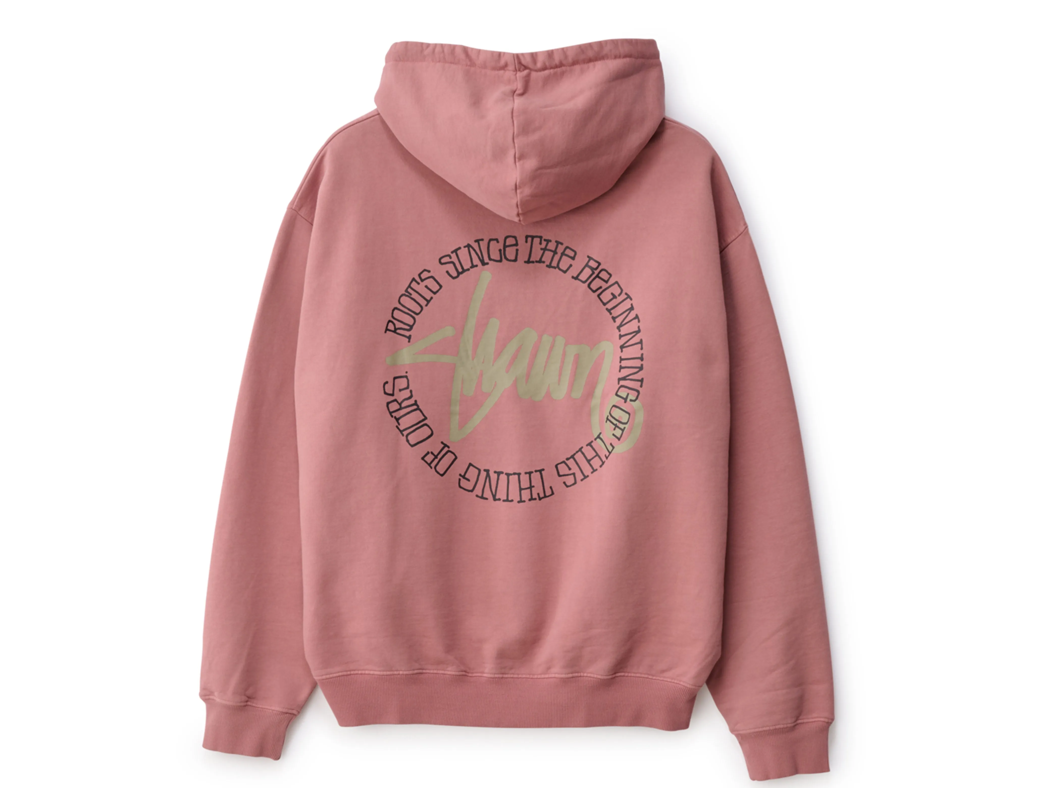 This Thing Dot Hooded Fleece - Washed Rose