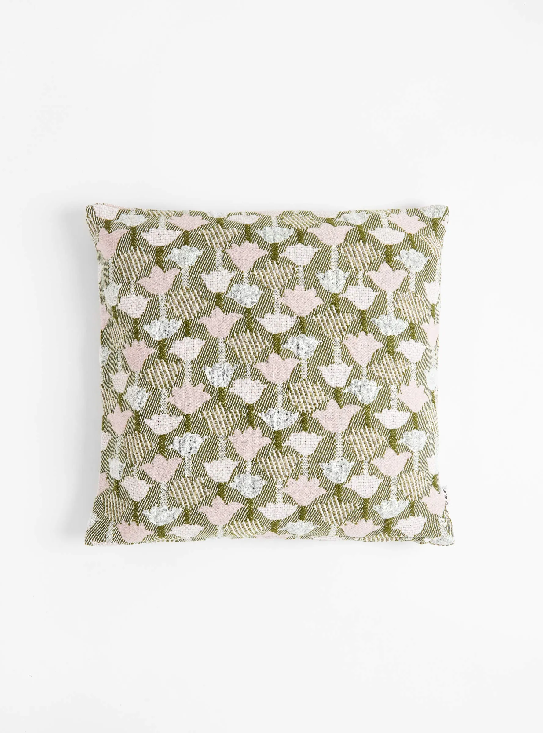 Tulppaani Cushion Rose/Olive