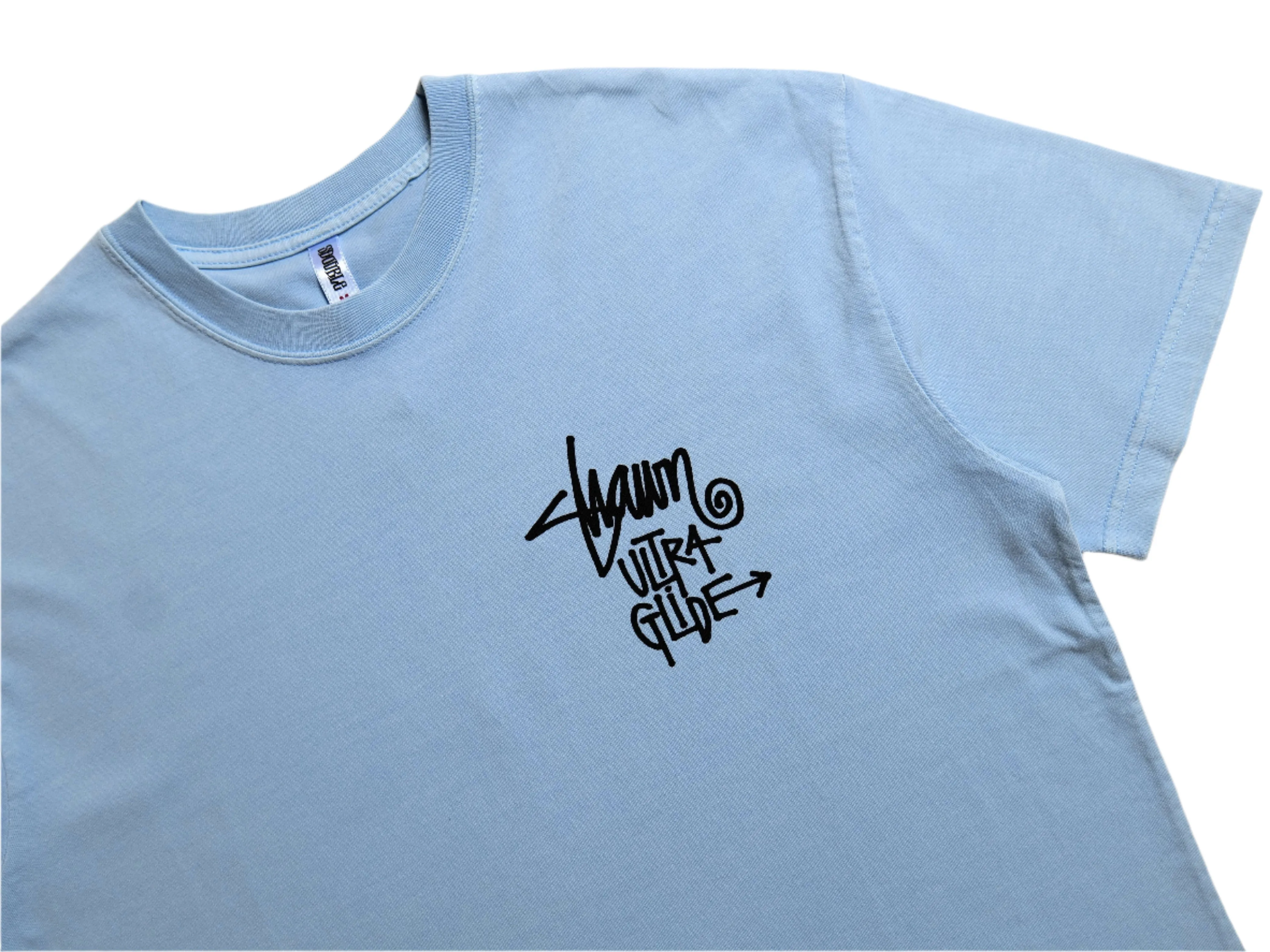 Ultra Glide T-Shirt - Washed Baby Blue