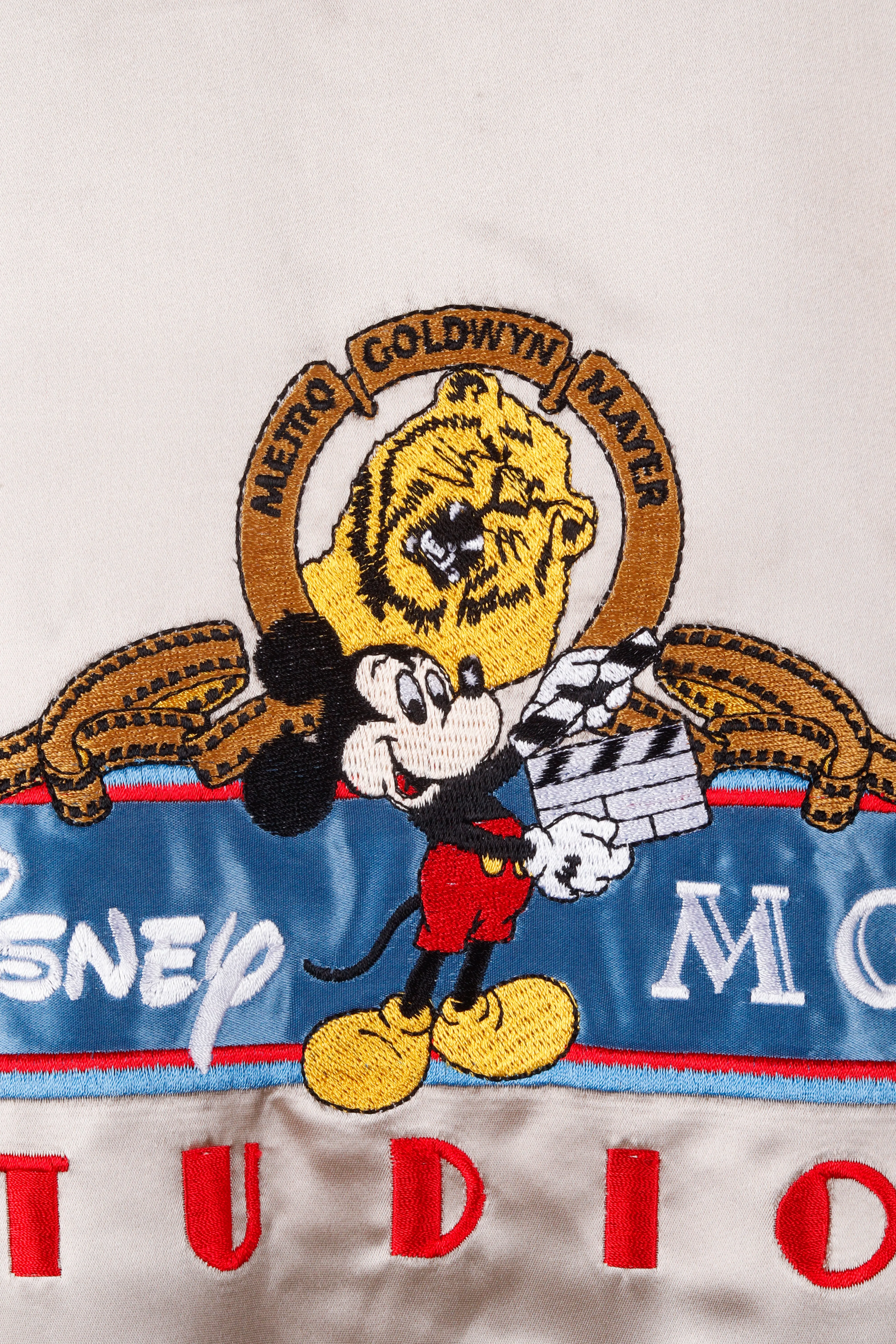 Vintage 1989 Disney 'MGM Studios Park' Souvenir Satin Jacket