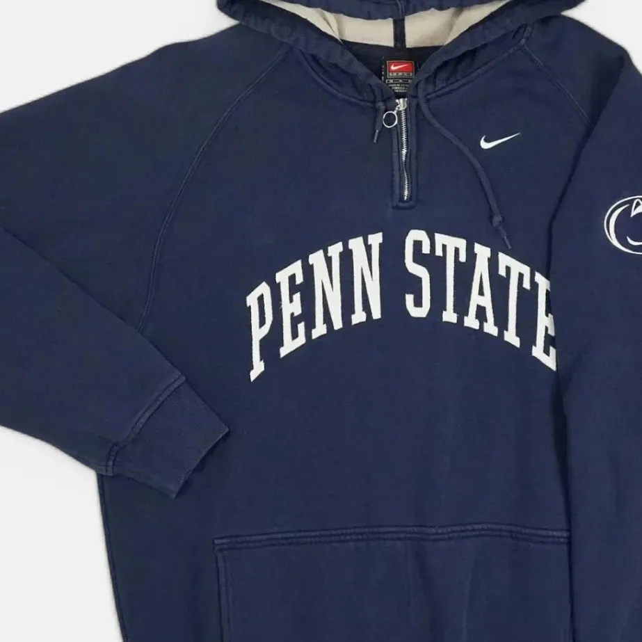 Vintage Nike Team Penn State Blue Hoodie (L)