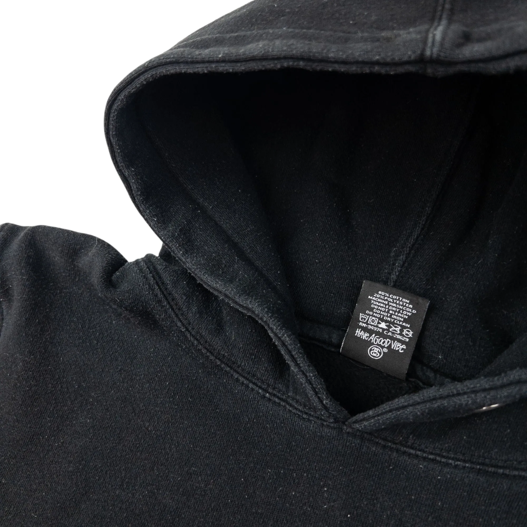 Vintage Stussy College Hoodie Size M