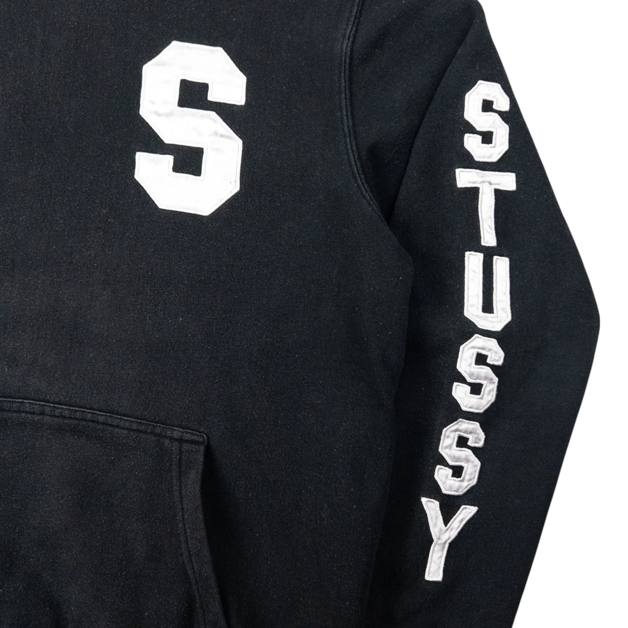 Vintage Stussy College Hoodie Size M