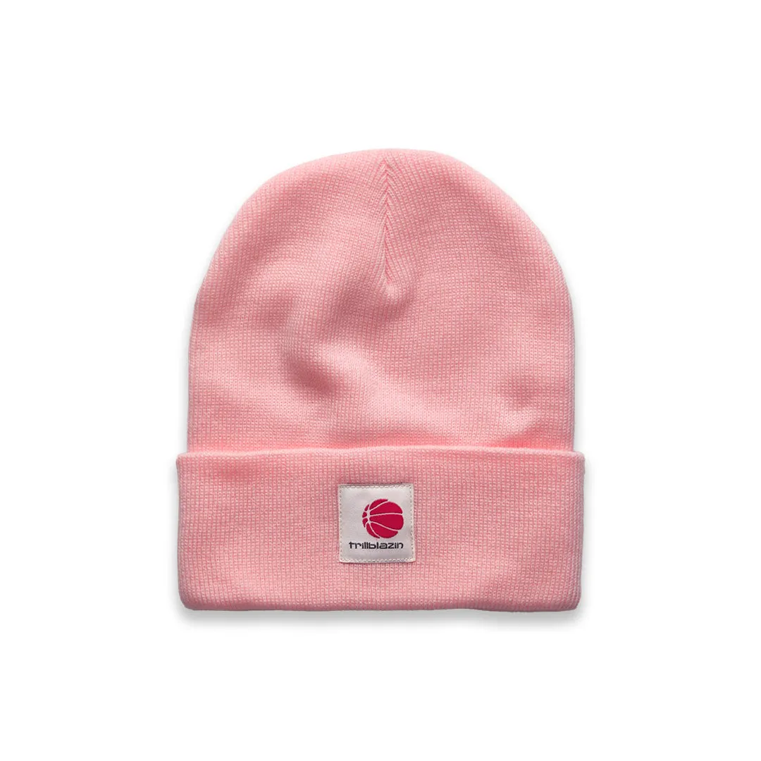 Work Beanie - Soft Pink