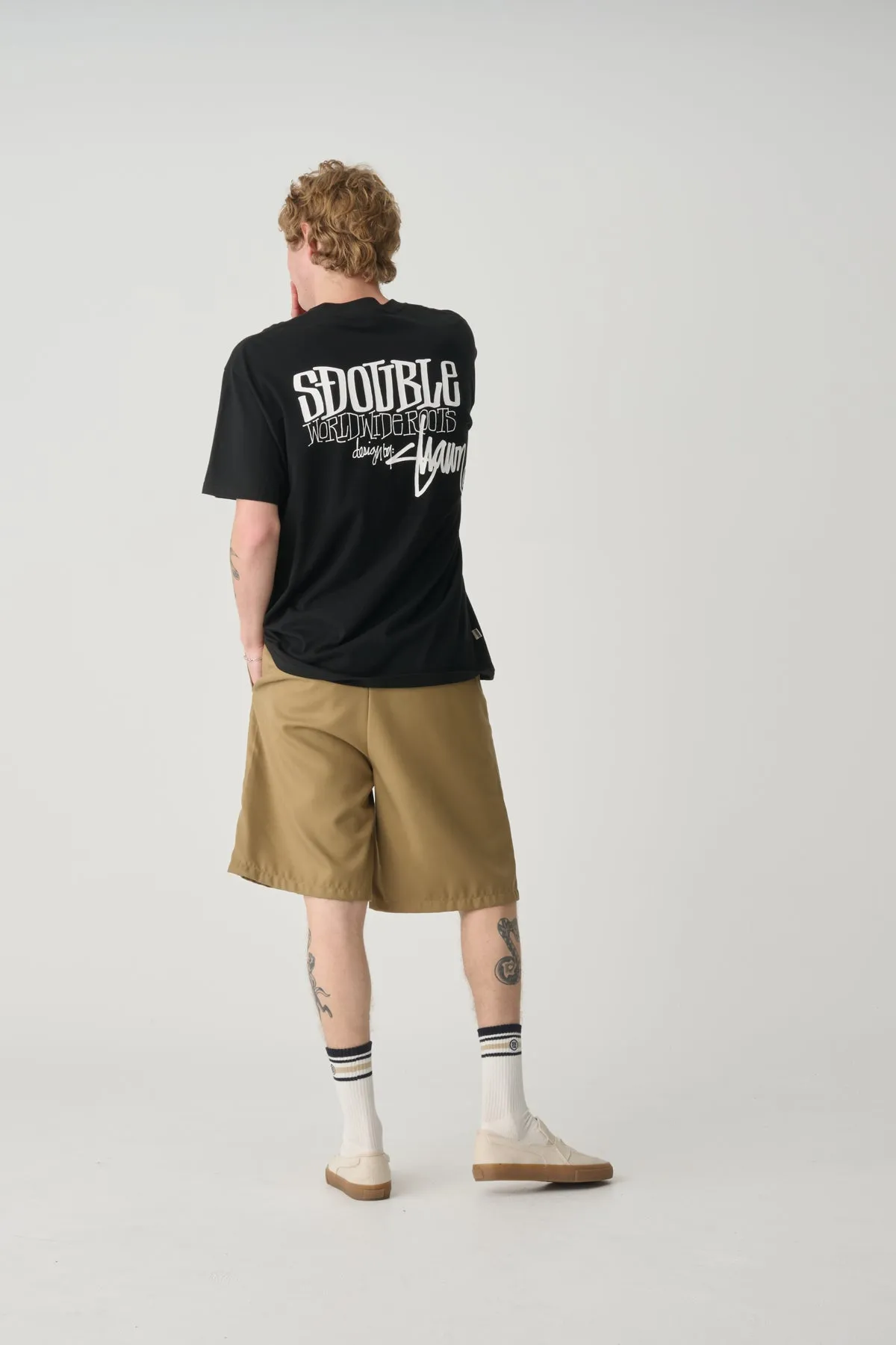 World Wide Roots T-Shirt - Black