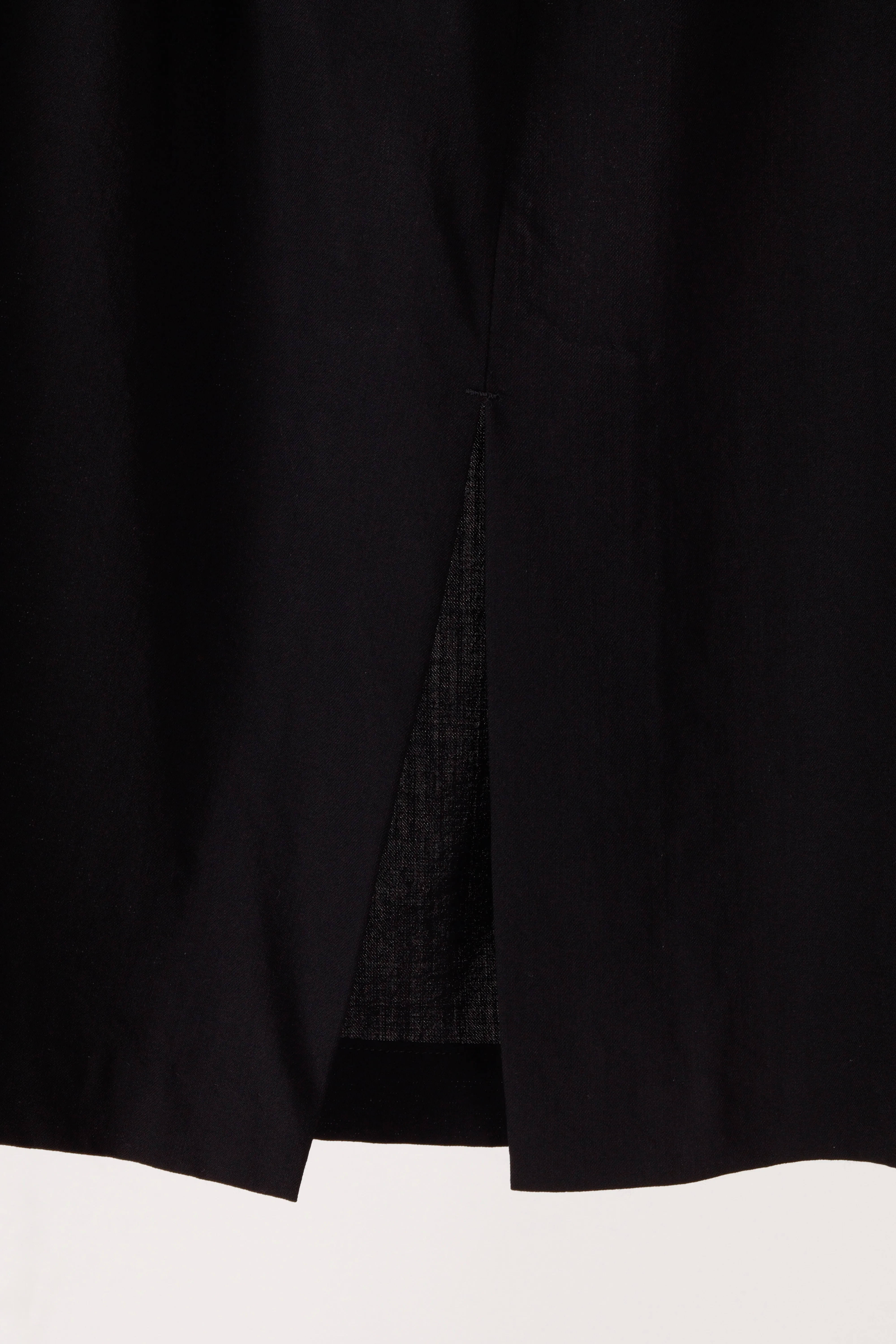 Yohji Yamamoto Noir SS00 'Lanie Wool Pencil' Skirt Black (2000)