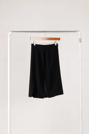 Yohji Yamamoto Noir SS00 'Lanie Wool Pencil' Skirt Black (2000)